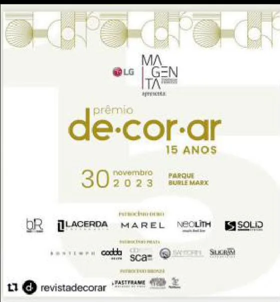 Prêmio Decorar 15 Anos