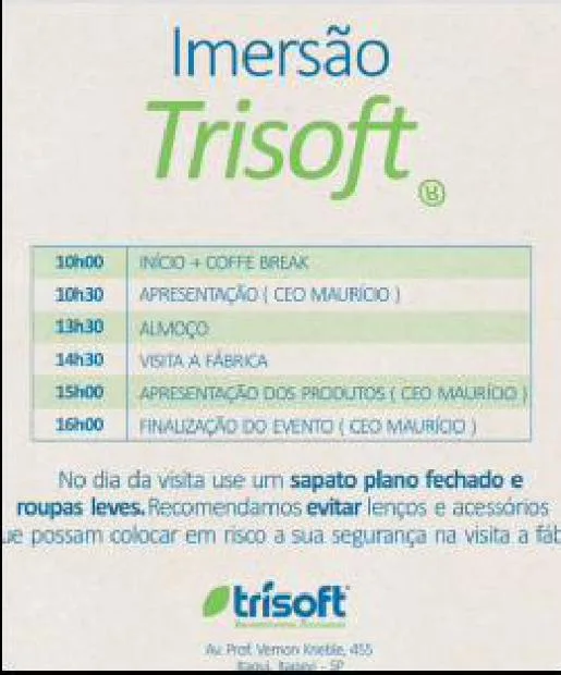 Imersão Trisoft · fábrica